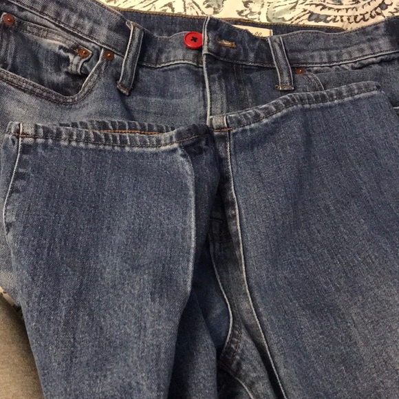 Madewell High-Rise Slim Boyjeans with Stripe - Picture 7 of 7